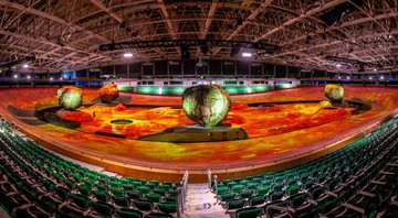 Imagem que mostra como é por dentro a Nave, novo espaço do Rock in Rio (Foto: Gabriel Quintão)