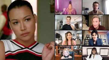 Naya Rivera em Glee (Foto: Reprodução/Fox) | Elenco Glee (Foto: Reprodução)