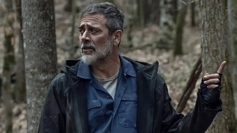 Jeffrey Dean Morgan como Negan em The Waking Dead (Foto: Reprodução / AMC)