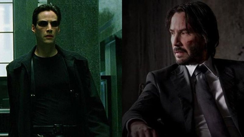 Neo / John Wick (foto: reprodução Warner/ Lionsgate)