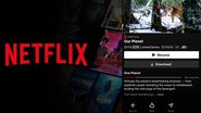 Netflix adicionou pop-ups no menu de cada filme, indicando que um título suporta descrição de áudio (AD) - (Foto: Reprodução/Netflix)