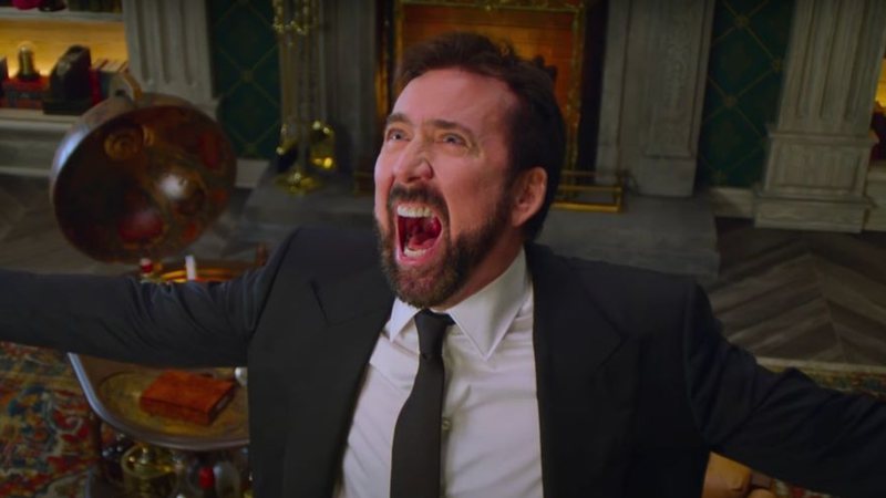 Nicolas Cage em História do Palavrão (foto: reprodução/ Netflix)