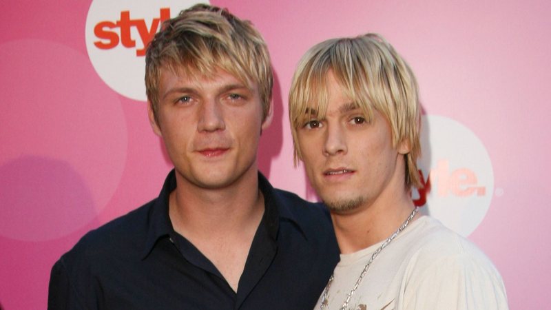 Nick e Aaron Carter (Foto: Chad Buchanan/Getty Images)