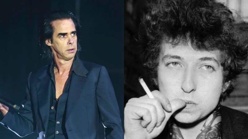 Nick Cave e Bob Dylan (Foto: Agencia El Universal/Nadya Murillo/AFBV/AP | Foto 2: AP Images)