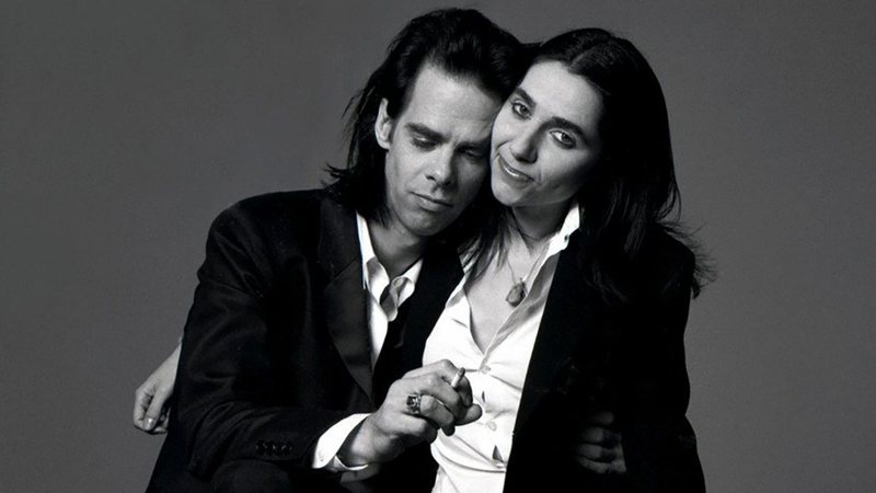 Nick Cave e PJ Harvey (Foto: Dave Tonge/ Getty Images)