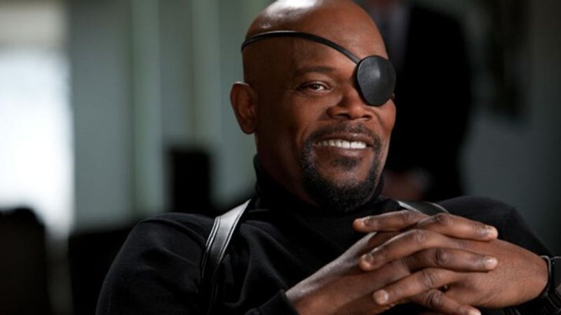 Samuel L. Jackson como Nick Fury (Foto: Reprodução)