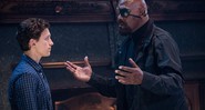 Tom Holland e Samuel L. Jackson em Homem-Aranha: Longe de Casa (Foto: Jay Maidment)