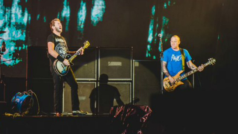 Nickelback (Foto: Reprodução Rock in Rio / iHate Flash)