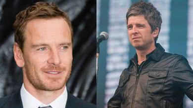 Michael Fassbender (Foto:Getty Images)/ Noel Gallagher (Foto: Mauricio Santana/Getty Images)