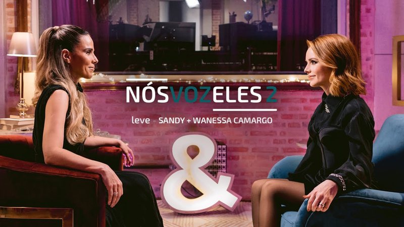 Sandy e Wanessa Camargo em parceria do projeto (Foto: Divulgação)