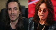 Montagem de Nuno Bettencourt (Foto: Reprodução/Youtube) e Ozzy Osbourne (foto: Vladimir Astapkovich/AP)