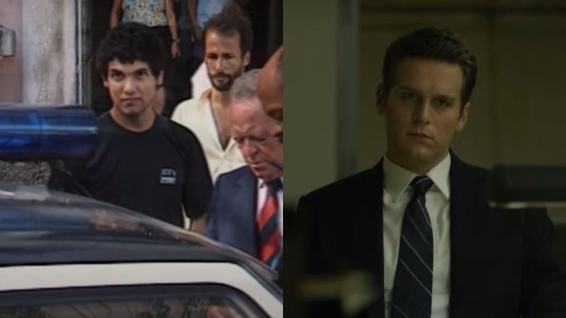 Cenas  de Vampiro de Niterói e Mindhunter (Fotos: Reprodução)