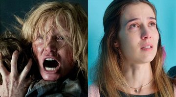 O Babadook (Foto: Reprodução) e Marjorie Estiano em As Boas Maneiras (Foto: Divulgação)