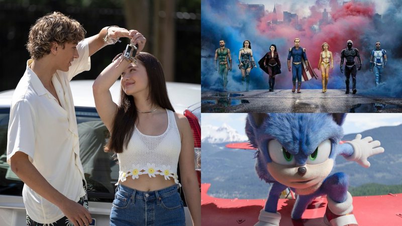 O Verão Que Mudou Minha Vida, The Boys e Sonic 2 (Foto: Reprodução)