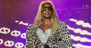 Cantora Mary J. Blige em apresentação no Essence Festival em julho de 2019 (Foto: AP Photo/Amy Harris)