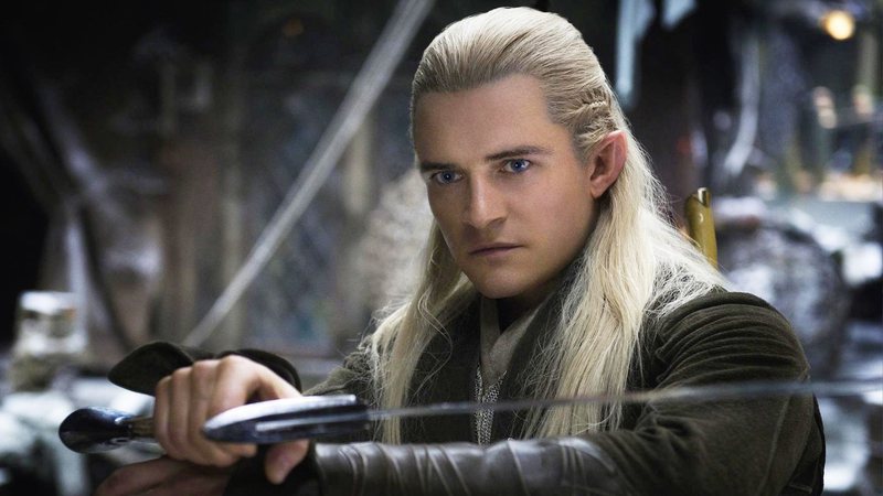 Orlando Bloom como Legolas em Senhor dos Anéis (Foto: Reprodução)