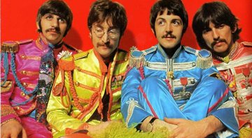 Os Beatles em Sgt. Pepper's Lonely Hearts Club Band, de 1967 (Foto: Reprodução)