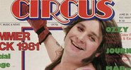 Ozzy Osbourne na Circus Magazine em 1981 (Foto: Mark Weiss/Reprodução/Instagram)