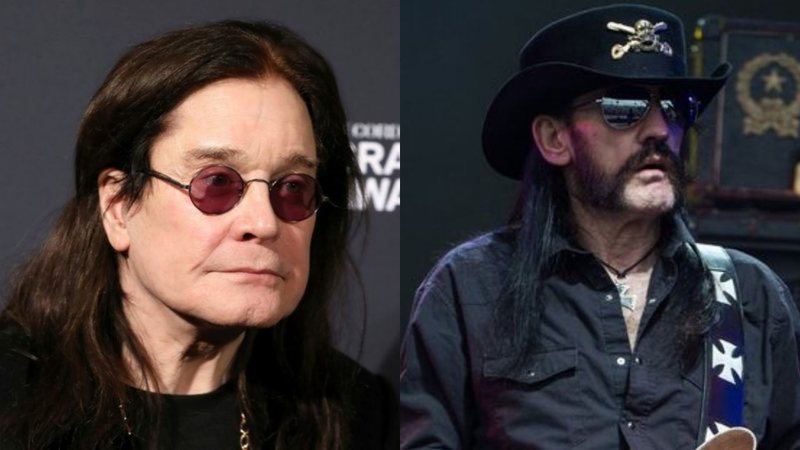 Ozzy Osbourne (Foto: Mark Von Holden / Invision / AP) e Lemmy Kilmister (Foto: Ian Gavan / Getty Images)