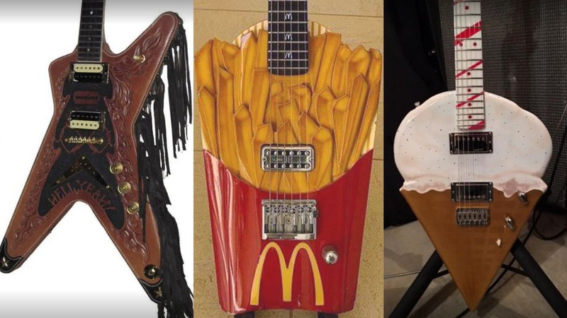 Imagem Página reúne as guitarras mais feias do mundo - e elas são realmente pavorosas