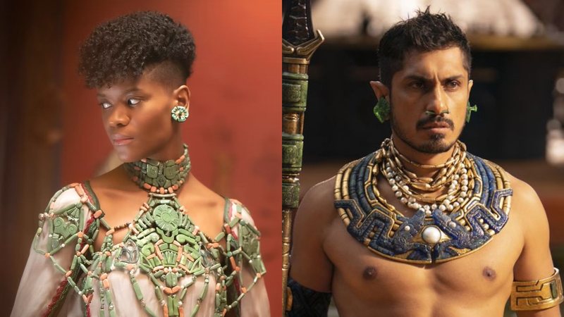 Shuri e Namor em Pantera Negra: Wakanda Para Sempre (Foto: Reprodução/Marvel Studios)