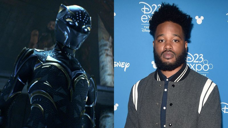 Cena de Pantera Negra: Wakanda Para Sempre (Foto: Reprodução/Marvel Studios) e Ryan Coogler (Foto: Alberto E. Rodriguez / Getty Images)