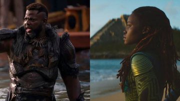 Winston Duke e Lupita Nyong'o em Pantera Negra: Wakanda Para Sempre (Foto: Reprodução / Marvel)