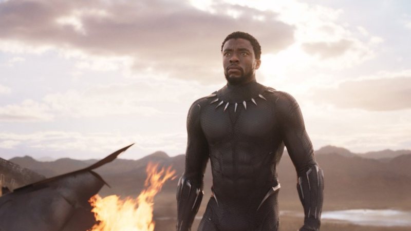 Chadwick Boseman como Pantera Negra (Foto: Reprodução / Marvel)