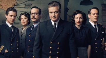 Pôster de Operation Mincemeat, com Colin Firth (Foto: Reprodução/Twitter)