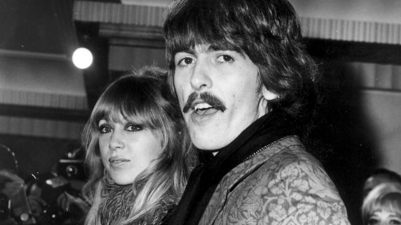 George Harrison e Pattie Boyd (foto: AP)