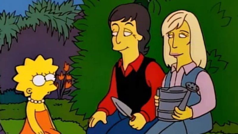 Paul McCartney, Linda McCartney e Lisa (foto: reprodução/ Fox)