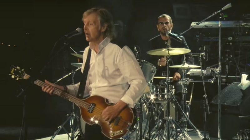 Paul McCartney e Ringo Starr em 2019 (Foto: Reprodução/Youtube)