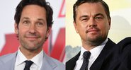 Paul Rudd e Leonardo DiCaprio (Foto 1: Jordan Strauss/Invision/AP/ Foto 2: Divulgação)