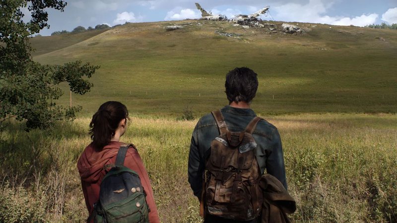 Bella Ramsey e Pedro Pascal em The Last of Us (Foto: Divulgação / HBO)