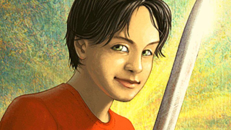 Percy Jackson ilustrado no livro Os Arquivos Semideuses (Foto: Divulgação)