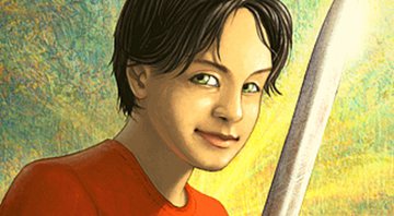 Percy Jackson ilustrado no livro Os Arquivos Semideuses (Foto: Divulgação)