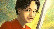 Percy Jackson ilustrado no livro Os Arquivos Semideuses (Foto: Divulgação)