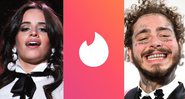 Camila Cabello, símbolo Tinder, Post Malone (Foto 1: Mediapunch/Rex/Shutterstock/AP Images | Foto 2: Divulgação | Foto 3: Jordan Strauss/Invision/AP)