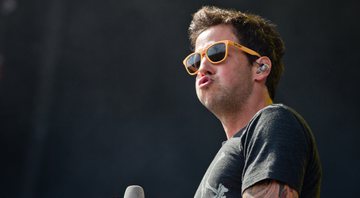 Pierre Bouvier, vocalista do Simple Plan (Foto:  Daniel Karmann/picture-alliance/dpa/AP Image