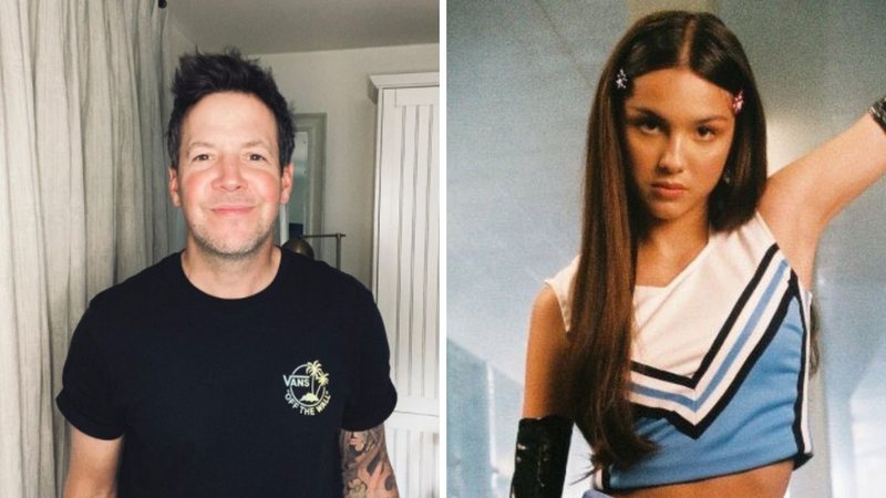 Pierre Bouvier e Olivia Rodrigo (Foto 1: Reprodução/Instagram) | (Foto 2: Divulgação)