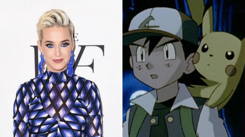 Pokémon O Filme (Foto: Reprodução) e Katy Perry (Foto: Stephen Lovekin /Shutterstock)