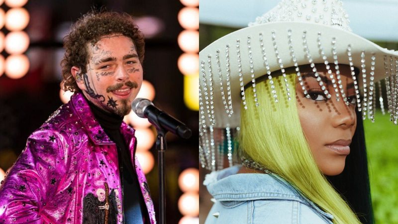 Post Malone (Foto: Ben Hider / Invision / AP) e Ludmilla (Foto: Ricardo Magalhães)