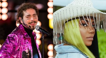 Post Malone (Foto: Ben Hider / Invision / AP) e Ludmilla (Foto: Ricardo Magalhães)