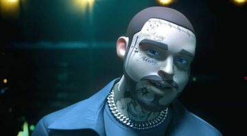 Avatar digital de Post Malone no trailer do show virtual (Foto: Reprodução/YouTube)