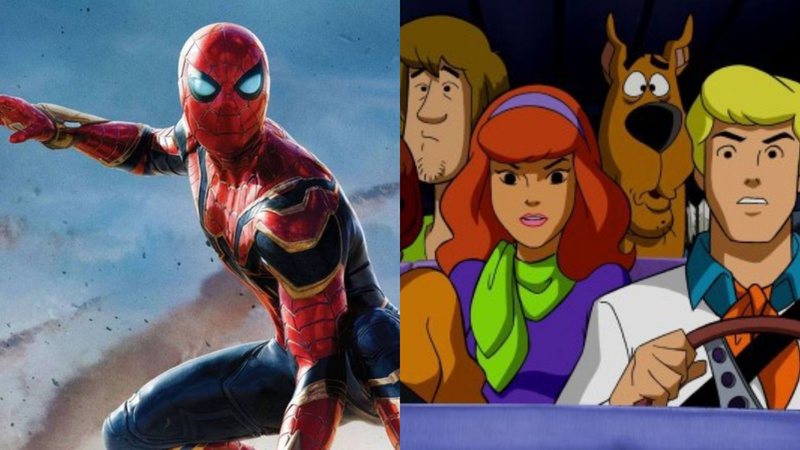 Pôster de Homem-Aranha: Sem Volta Para Casa (Foto: Reprodução/Marvel Studios) / Scooby-Doo (Foto: Reprodução/Vídeo)