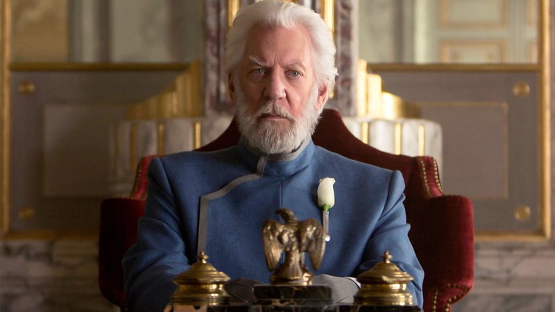 Presidente Snow em Jogos Vorazes (Foto: Reprodução)