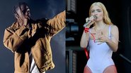 Travis Scott (Foto: Kevin Winter / Getty Images) e Lorde (Foto: Kate Green/Getty Images)