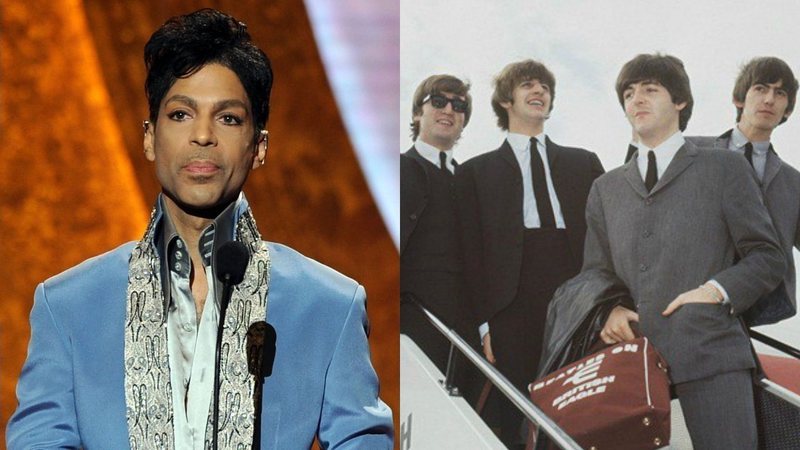 Prince discursa no NAACP Image Awards em 2011 (Foto: Kevin Winter / Getty Images for NAACP Image Awards) | The Beatles (Foto: AP Image)