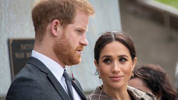 Príncipe Harry e Meghan Markle (Foto: Pool / Equipe)