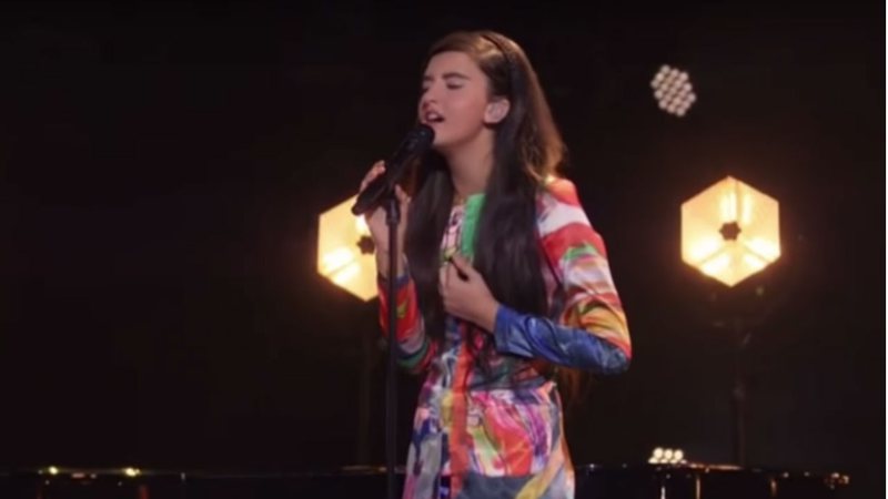 Angelina Jordan no America's Got Talent: The Champions (Foto: Reprodução)